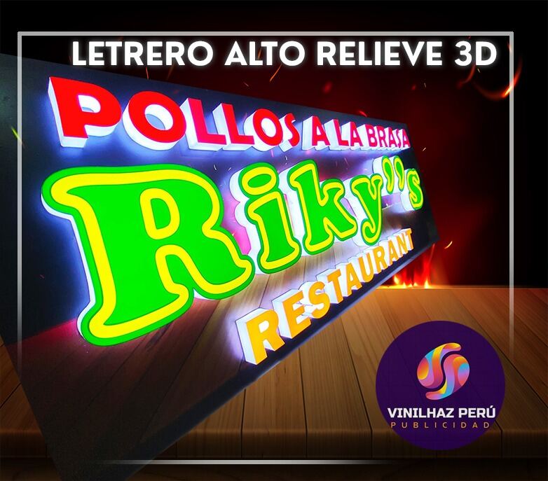 Letreros 3D